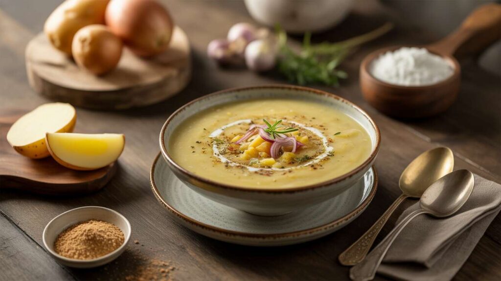 Sopa de papas ligera: la receta fácil