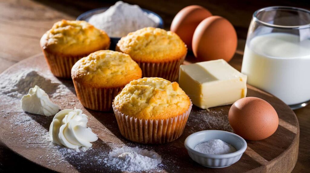 Receta de muffins con queso crema: placer para compartir